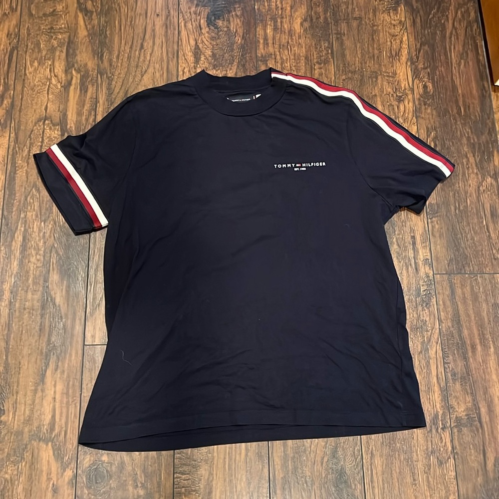 Tommy Hilfiger XXL Regular Fit Navy T-shirt